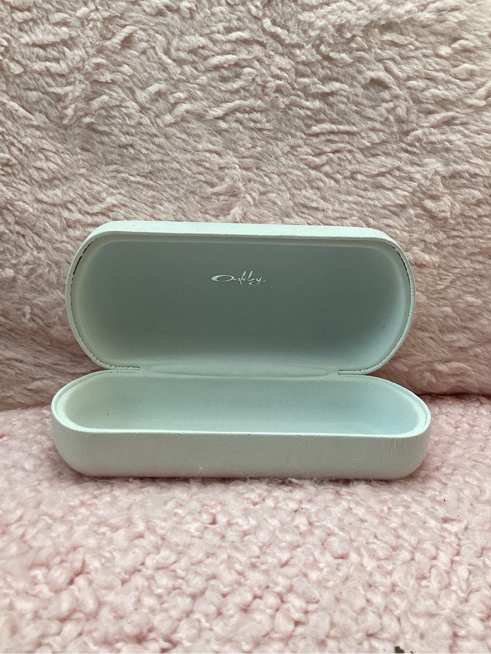 Oakley White Hard Sunglasses Case